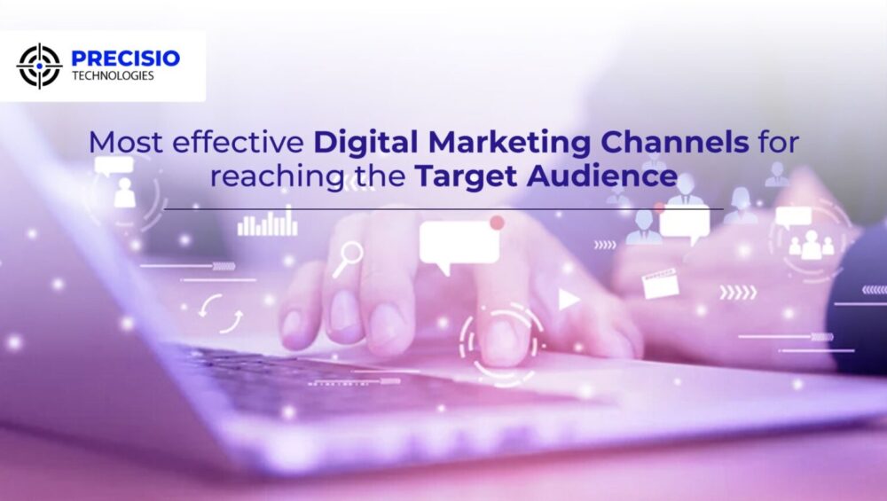 Most effective digital marketing channels for reaching the target audience